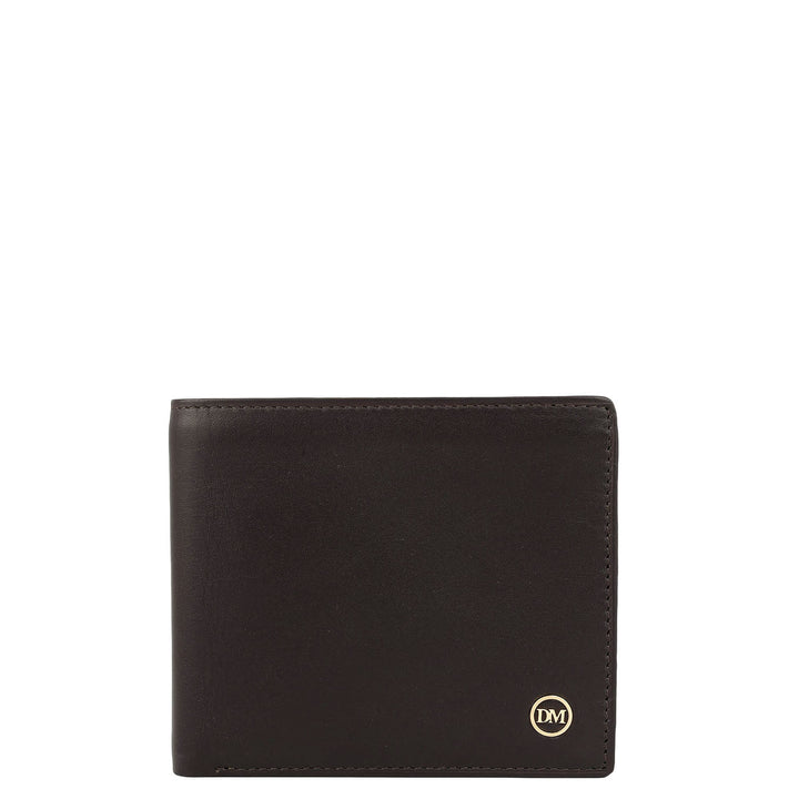 Brown Bifold Leather Mens Wallet