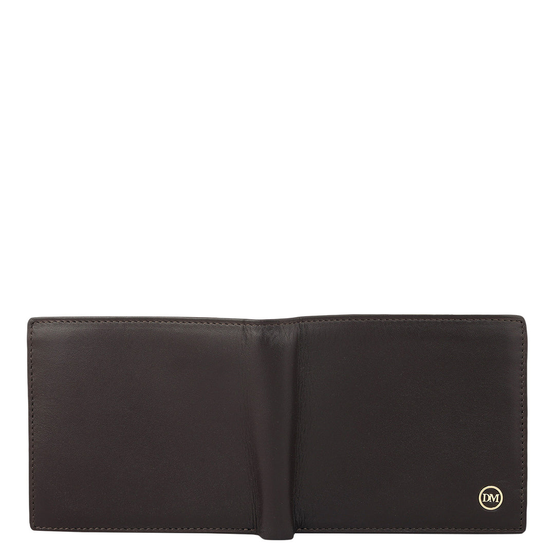 Brown Bifold Leather Mens Wallet