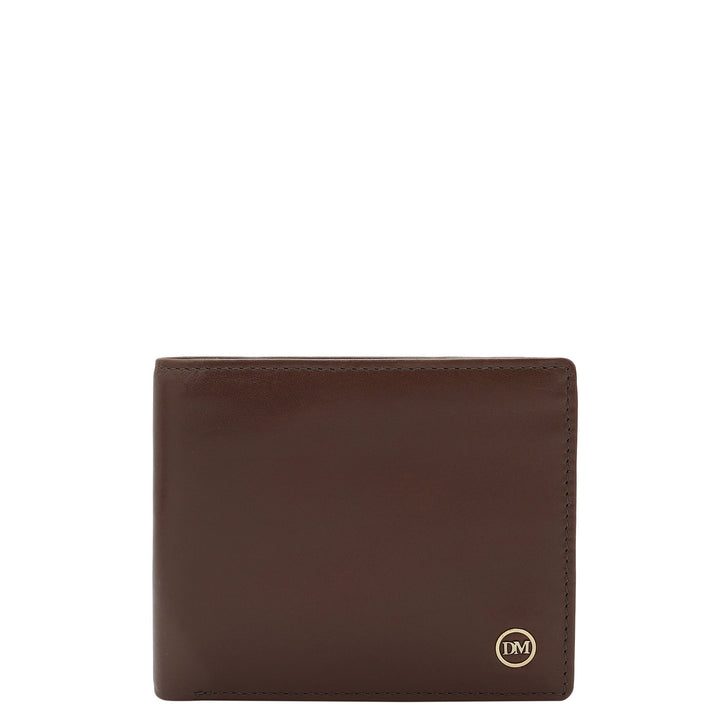 Brown Bifold Leather Mens Wallet