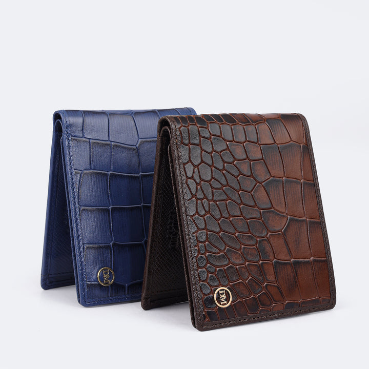 Date Bifold Leather Mens Wallet