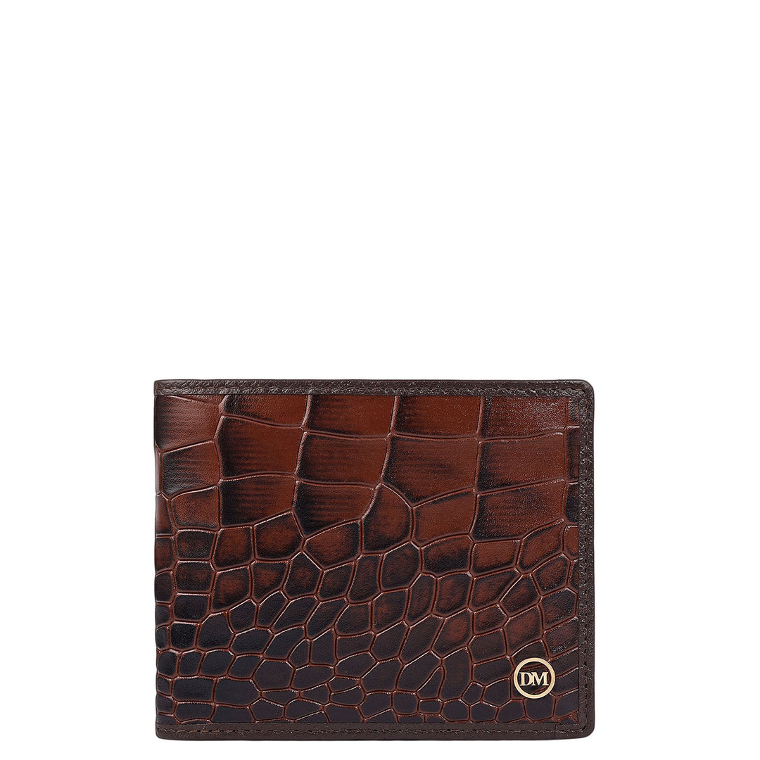 Date Bifold Leather Mens Wallet