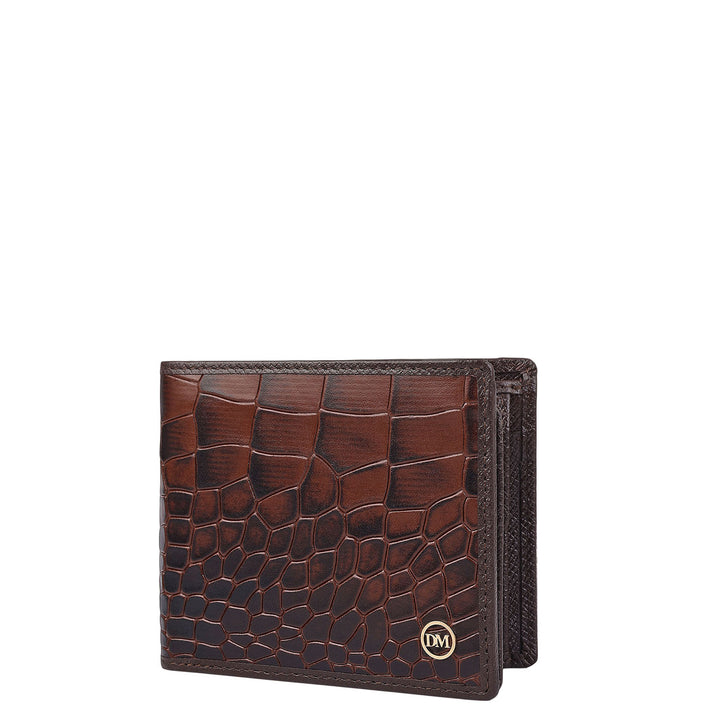 Date Bifold Leather Mens Wallet