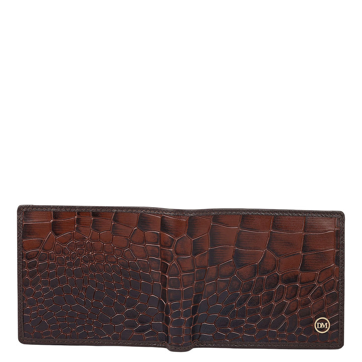 Date Bifold Leather Mens Wallet