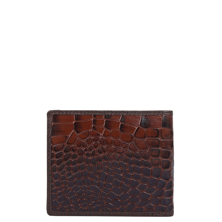 Date Bifold Leather Mens Wallet