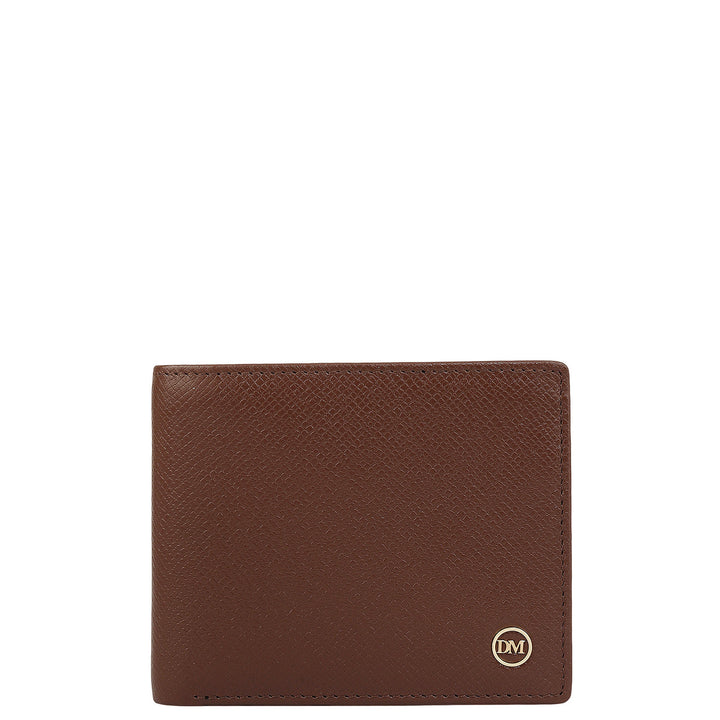 Date Bifold Leather Mens Wallet