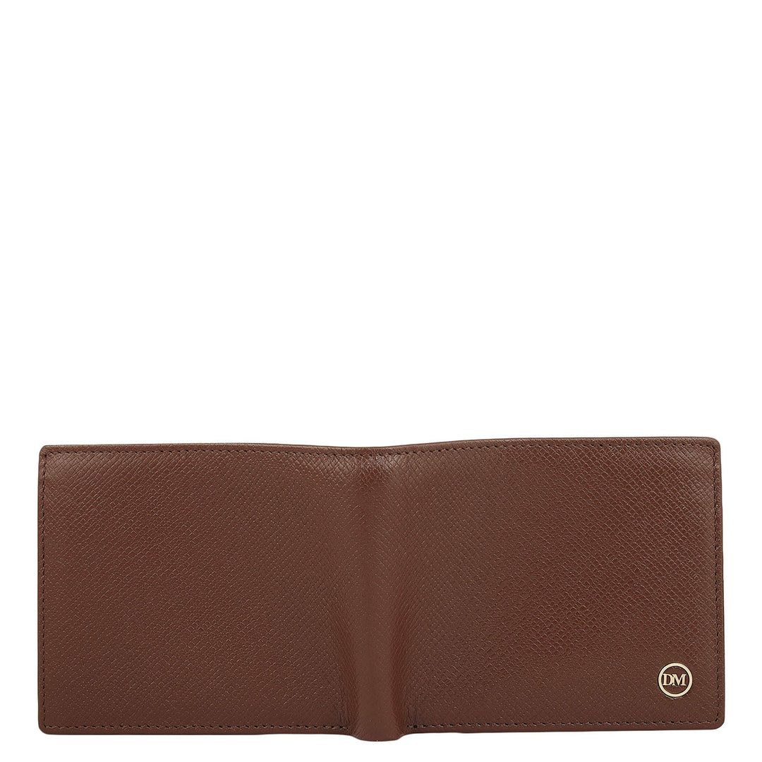 Date Bifold Leather Mens Wallet