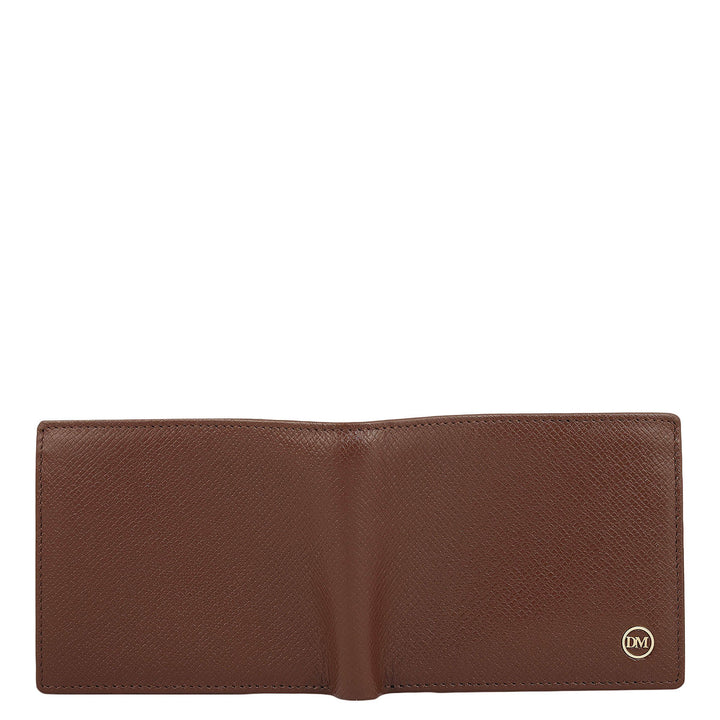 Date Bifold Leather Mens Wallet