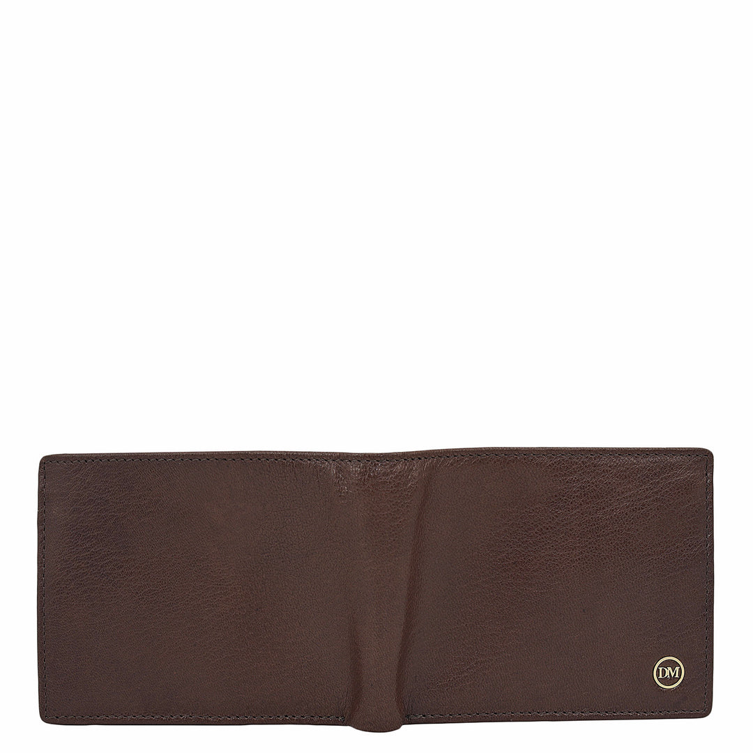 Brown Bifold Leather Mens Wallet