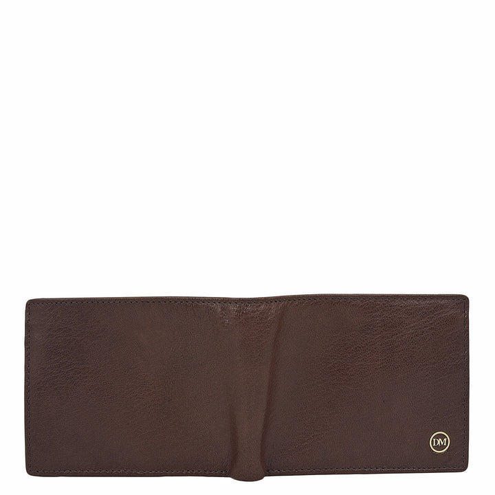 Brown Bifold Leather Mens Wallet