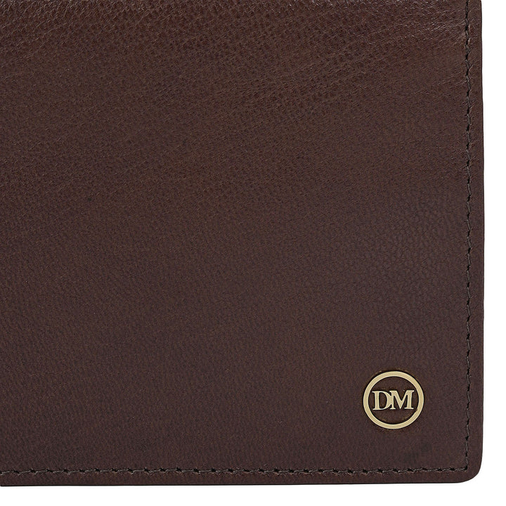 Brown Bifold Leather Mens Wallet