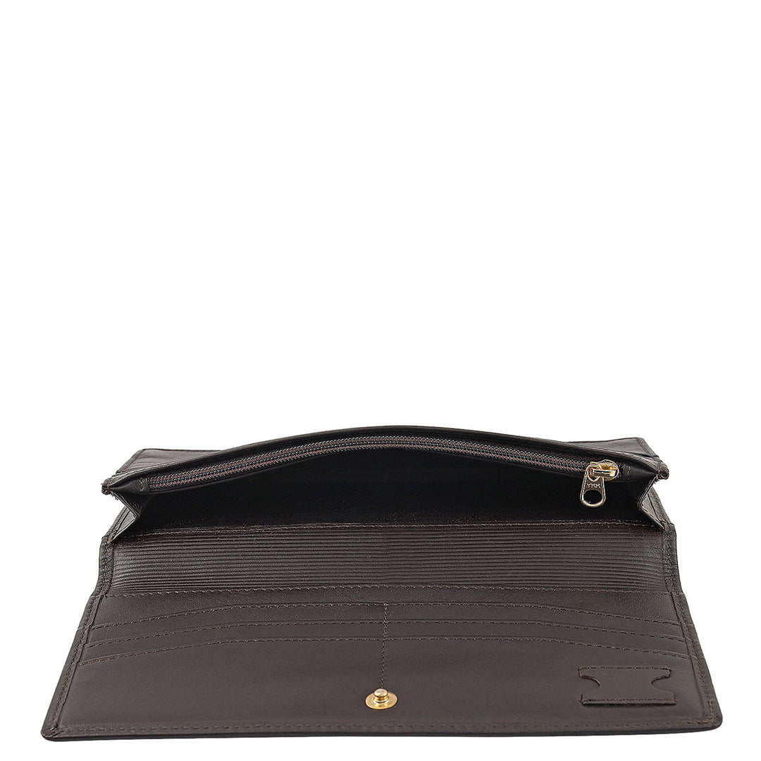 Brown Bifold Leather Mens Wallet