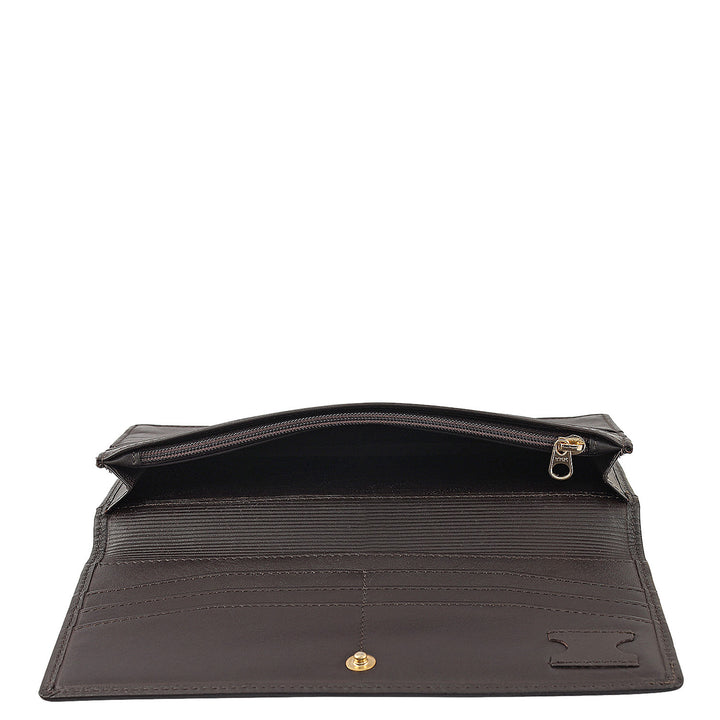 Brown Bifold Leather Mens Wallet