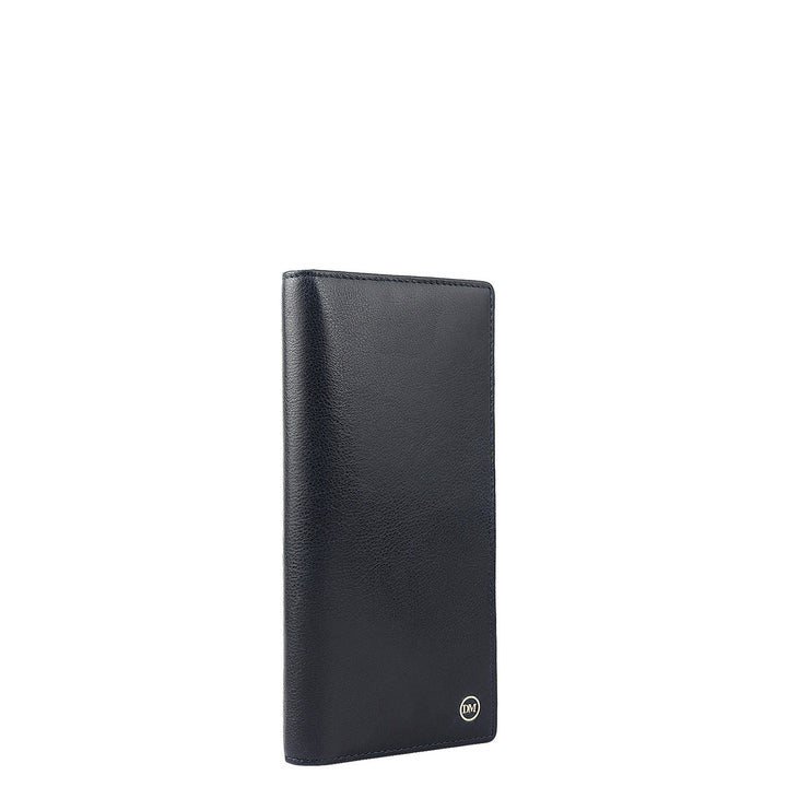 Navy Bifold Leather Mens Wallet