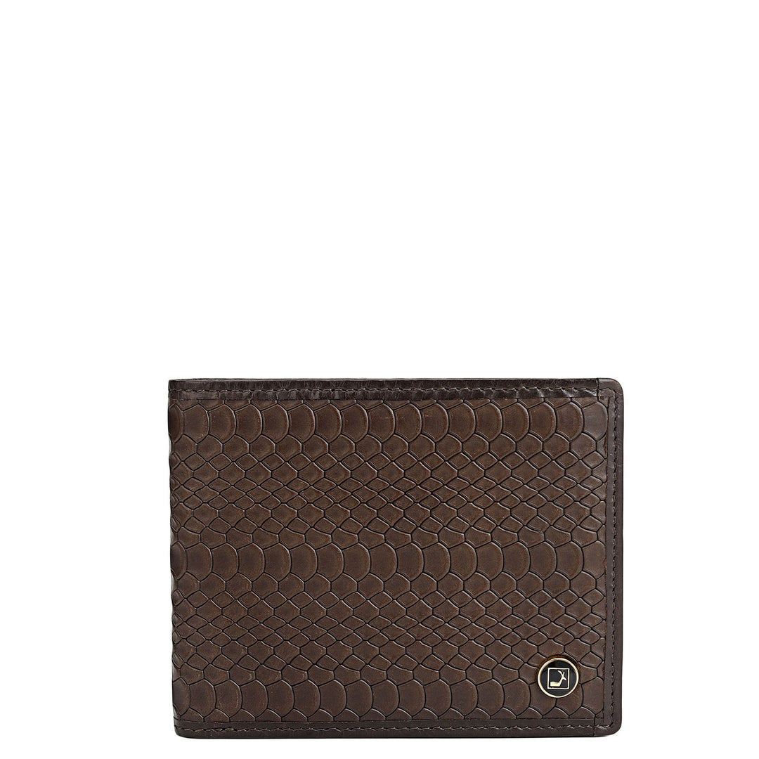 Brown Bifold Leather Mens Wallet