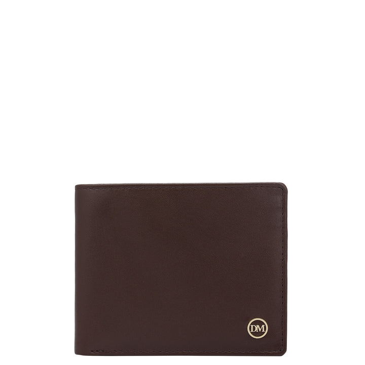 Brown Bifold Leather Mens Wallet