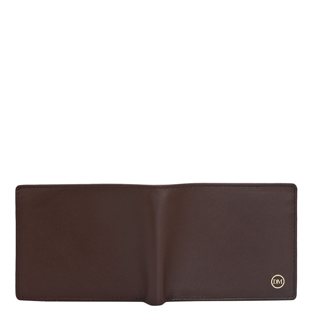 Brown Bifold Leather Mens Wallet
