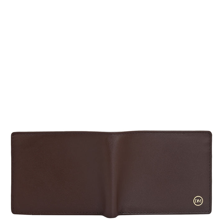 Brown Bifold Leather Mens Wallet