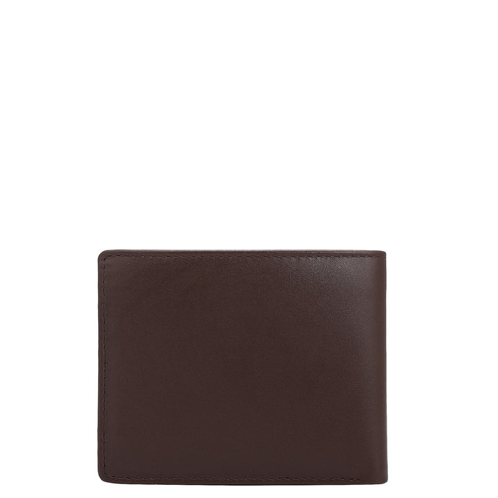 Brown Bifold Leather Mens Wallet