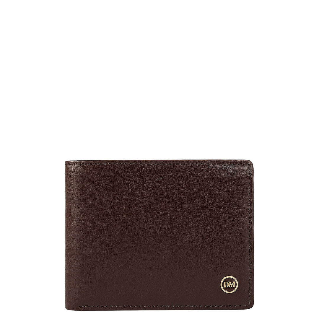 Brown Bifold Leather Mens Wallet