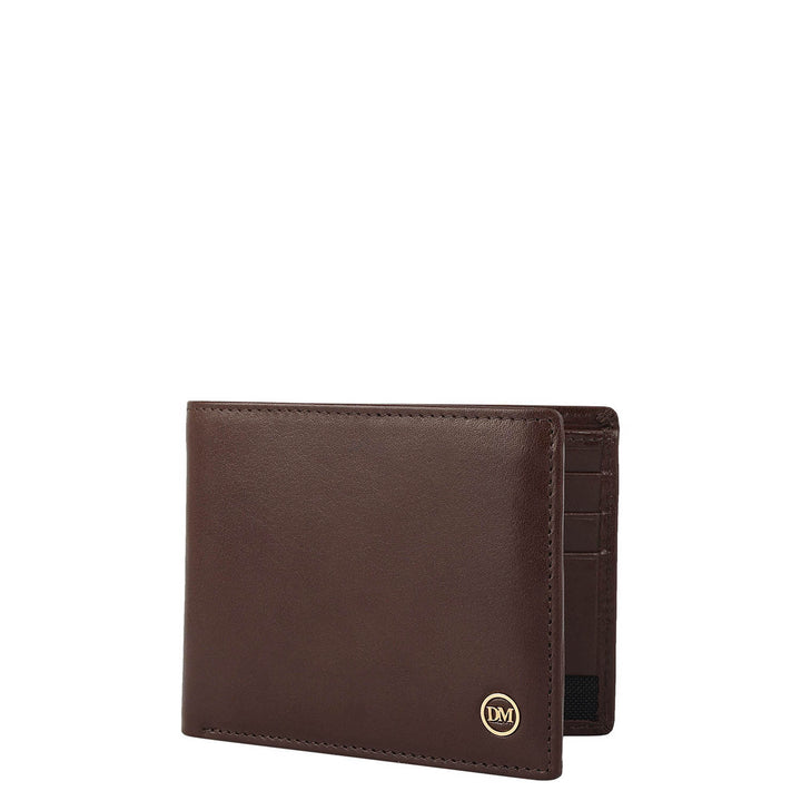 Brown Bifold Leather Mens Wallet