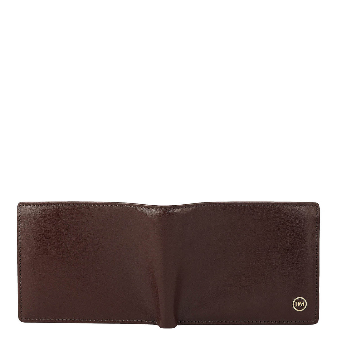 Brown Bifold Leather Mens Wallet