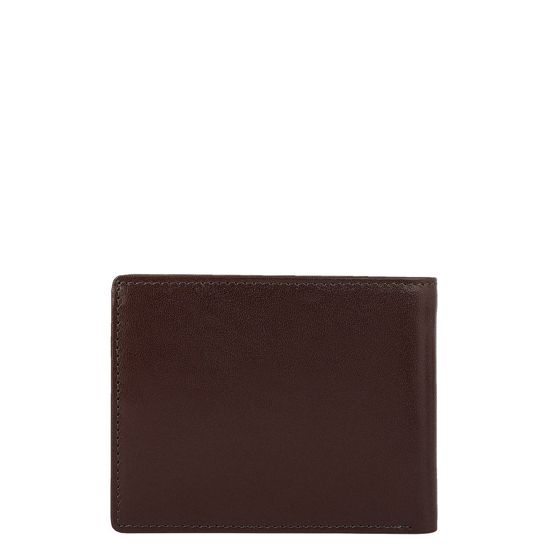 Brown Bifold Leather Mens Wallet