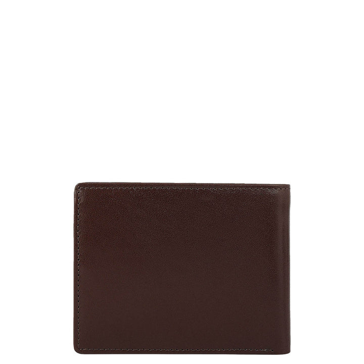 Brown Bifold Leather Mens Wallet