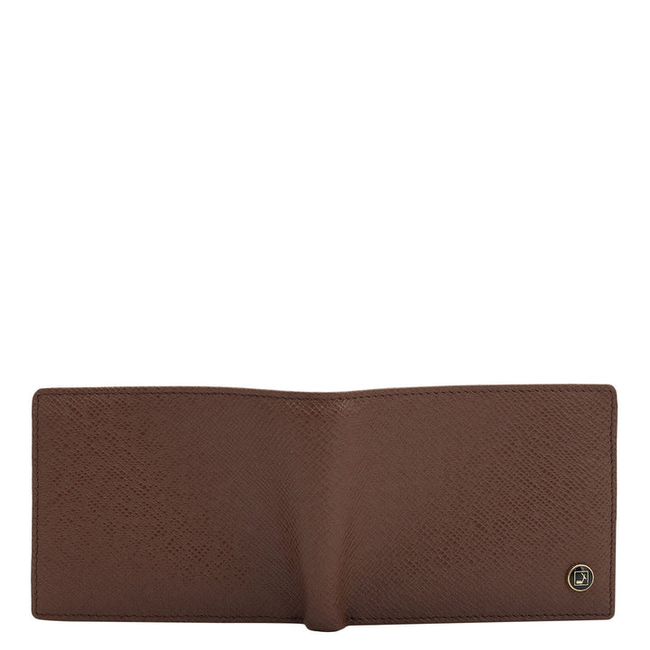 Root Beer Bifold Leather Mens Wallet
