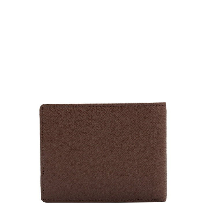 Root Beer Bifold Leather Mens Wallet