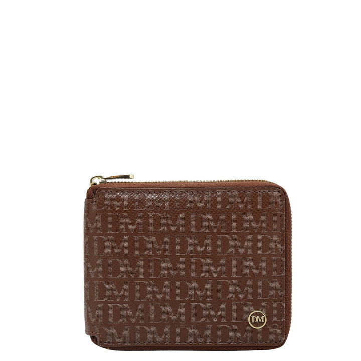 Date Bifold Leather Mens Wallet