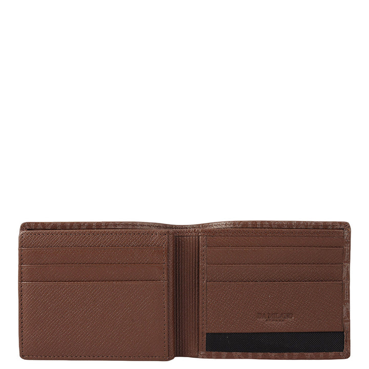 Date Bifold Leather Mens Wallet