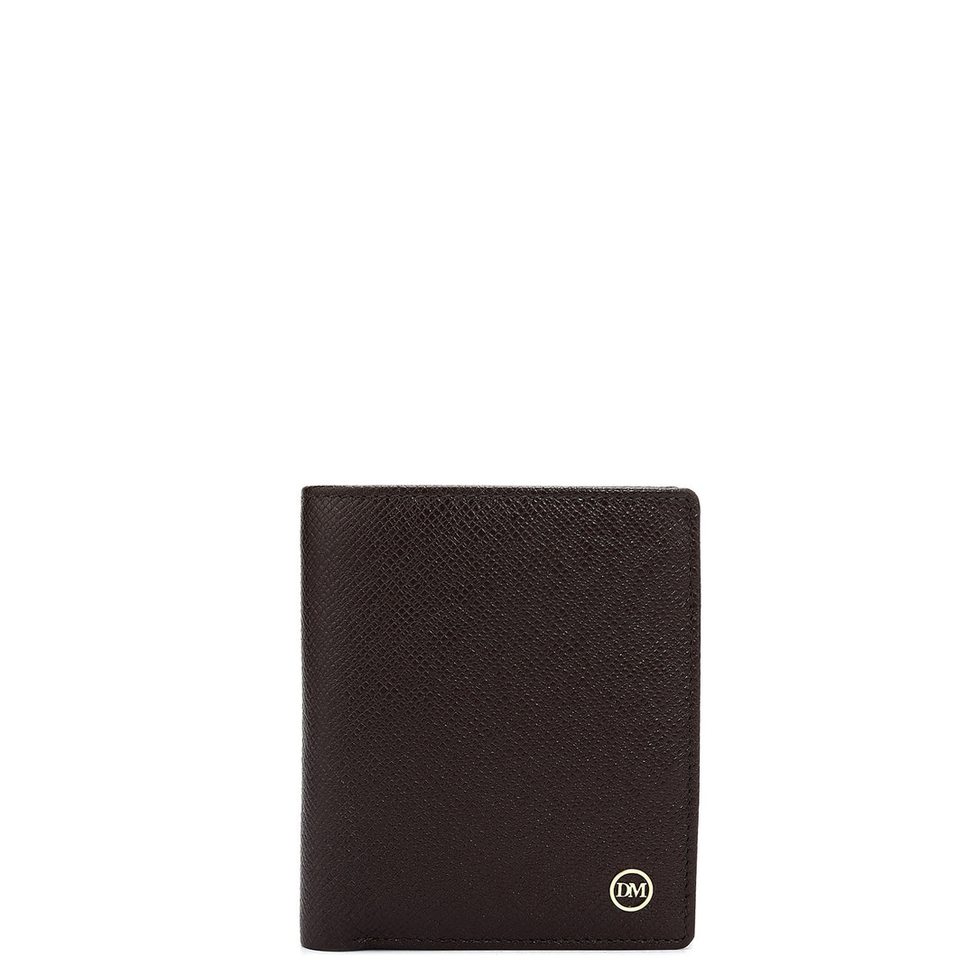 Chocolate Bifold Leather Mens Wallet