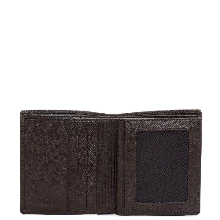 Chocolate Bifold Leather Mens Wallet