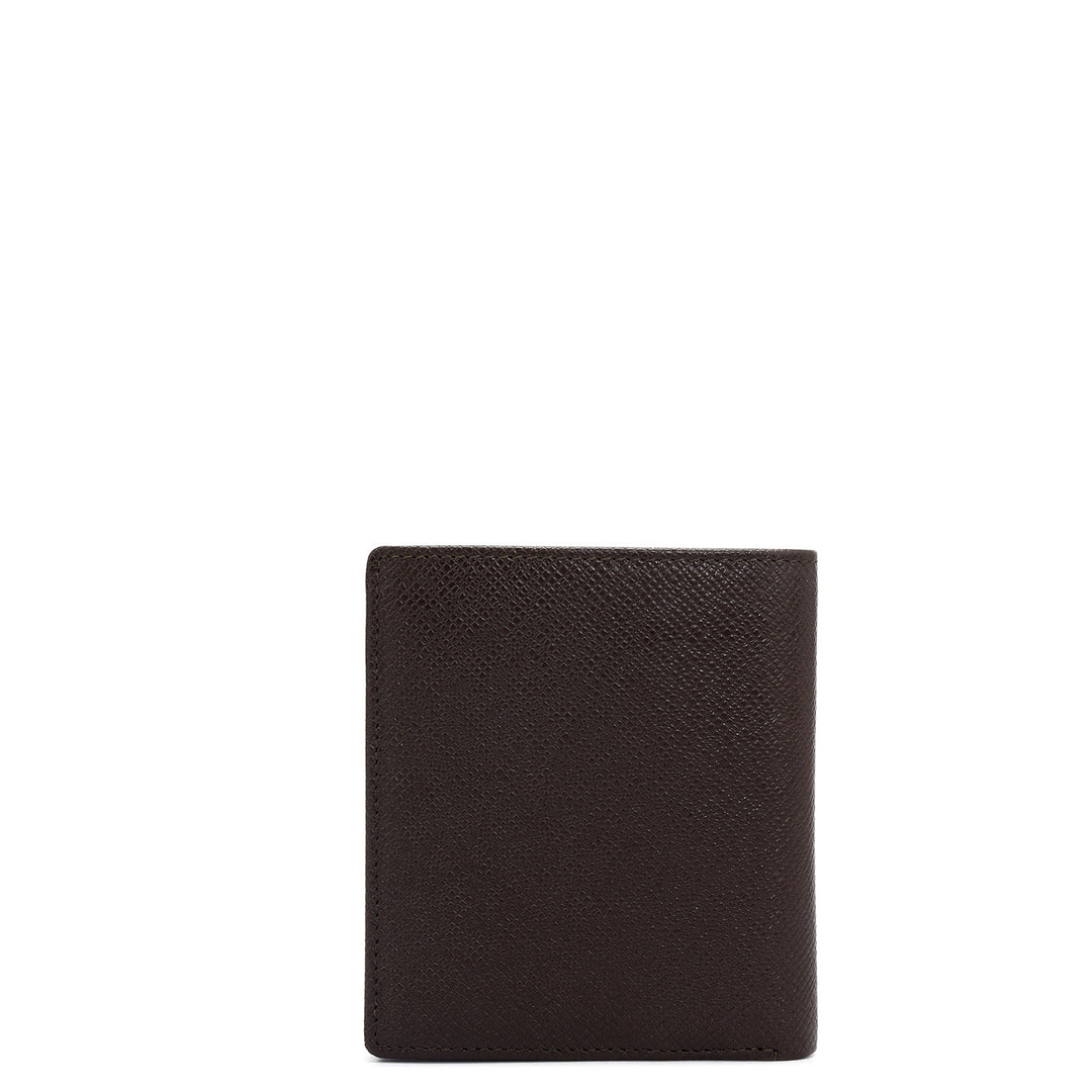 Chocolate Bifold Leather Mens Wallet