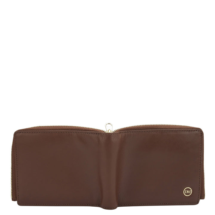 Brown Bifold Leather Mens Wallet