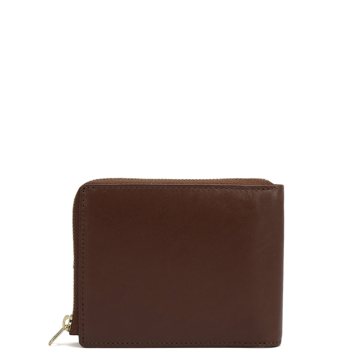 Brown Bifold Leather Mens Wallet