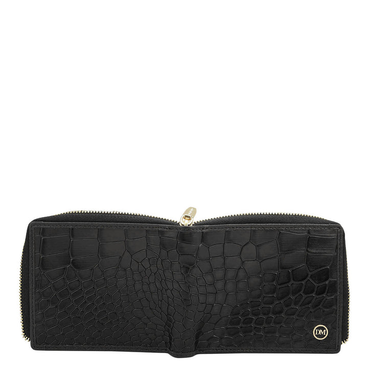 Black Bifold Leather Mens Wallet