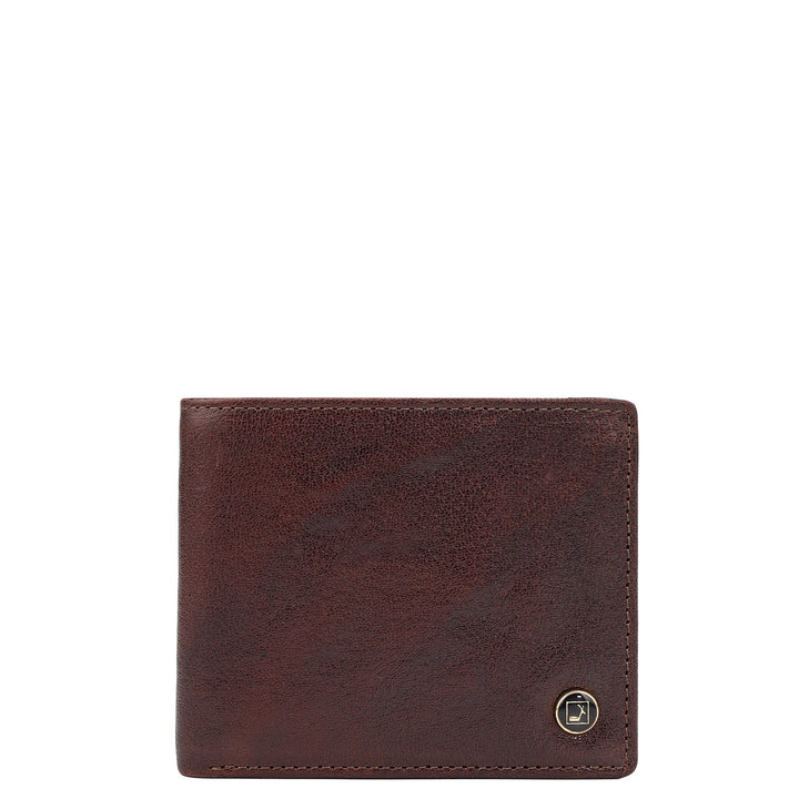 Berry Bifold Leather Mens Wallet