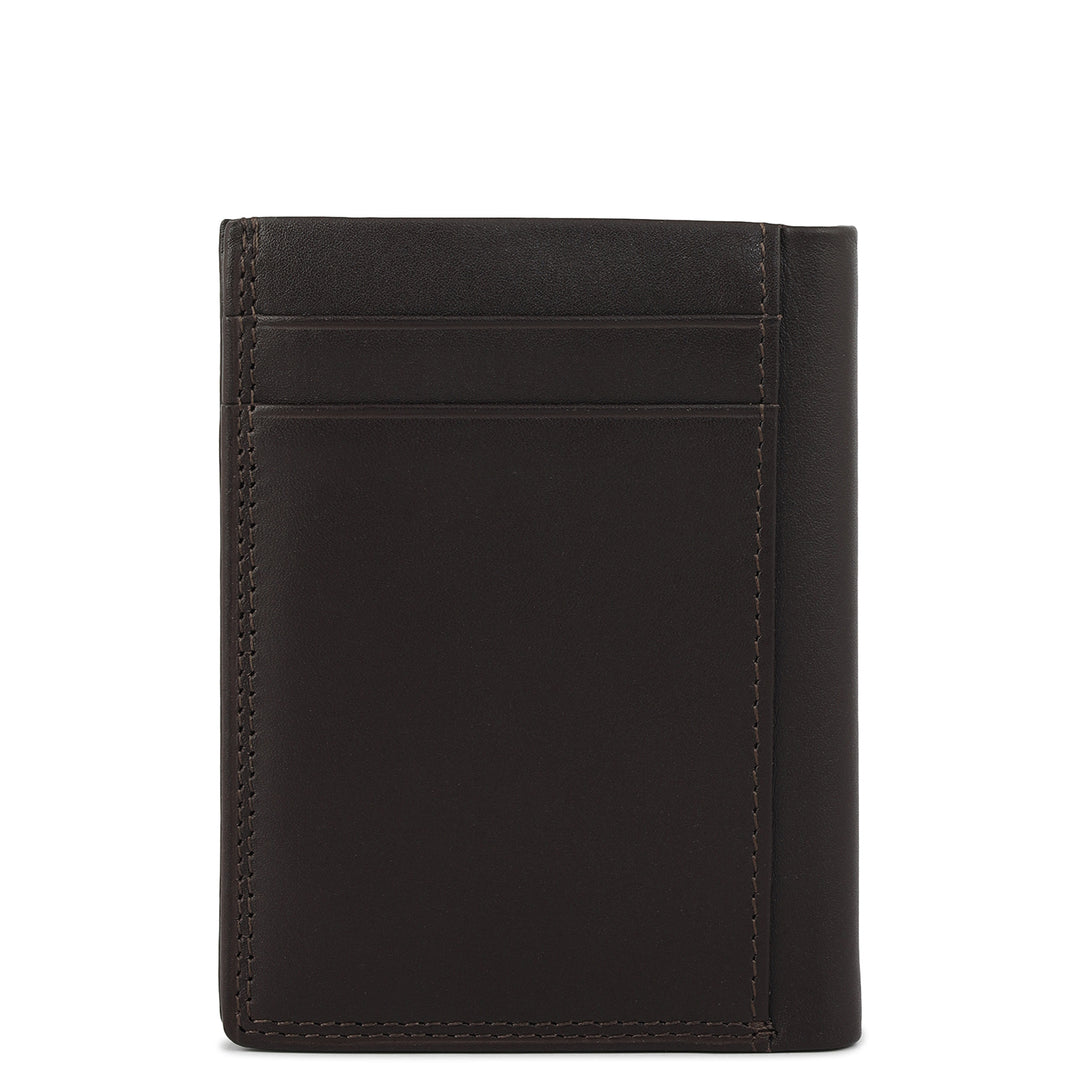 Brown Bifold Leather Mens Wallet