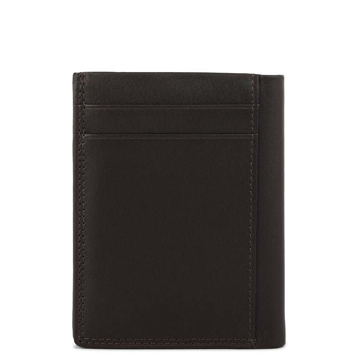 Brown Bifold Leather Mens Wallet