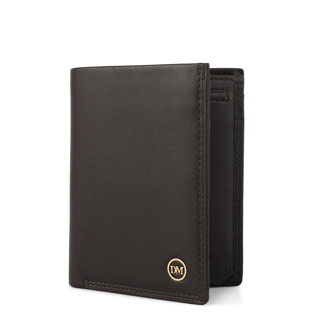 Brown Bifold Leather Mens Wallet