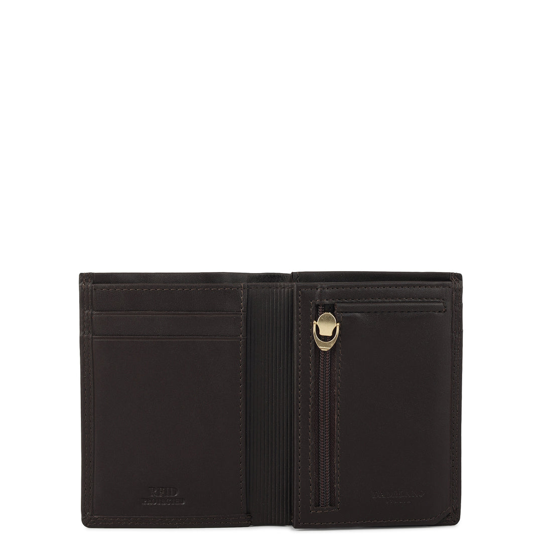 Brown Bifold Leather Mens Wallet