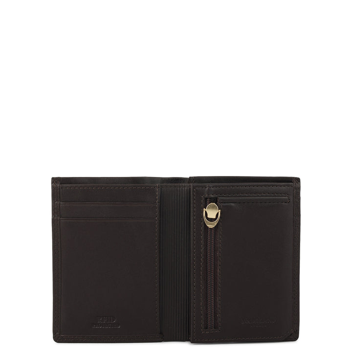 Brown Bifold Leather Mens Wallet