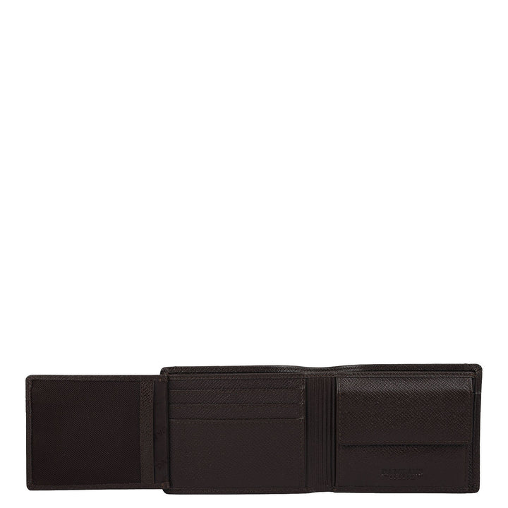 Date Bifold Leather Mens Wallet