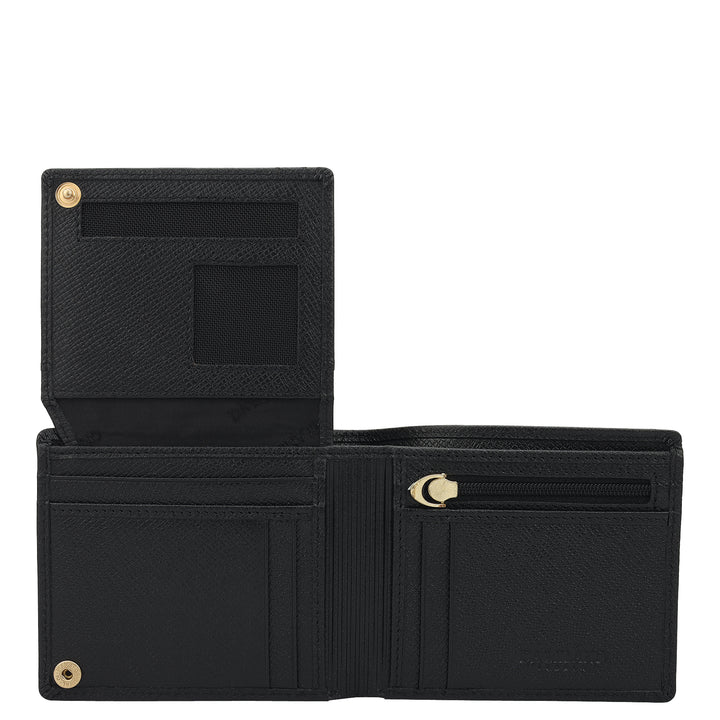 Brown Bifold Leather Mens Wallet