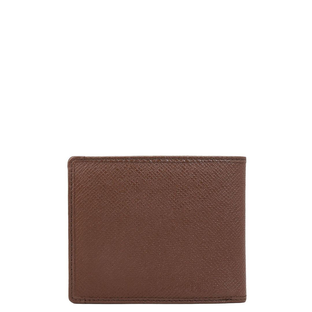 Date Bifold Leather Mens Wallet