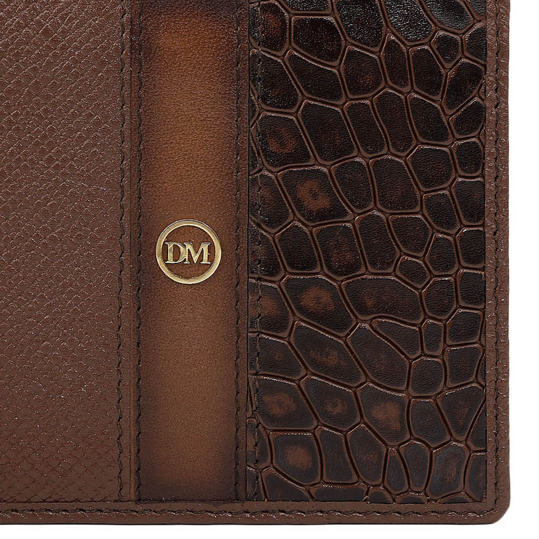 Date Bifold Leather Mens Wallet