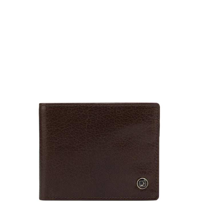 Brown Bifold Leather Mens Wallet