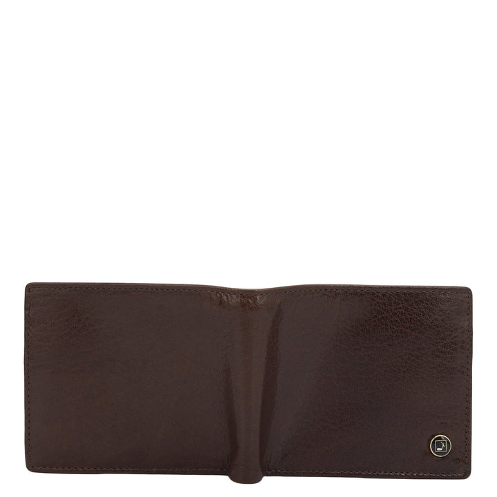 Brown Bifold Leather Mens Wallet