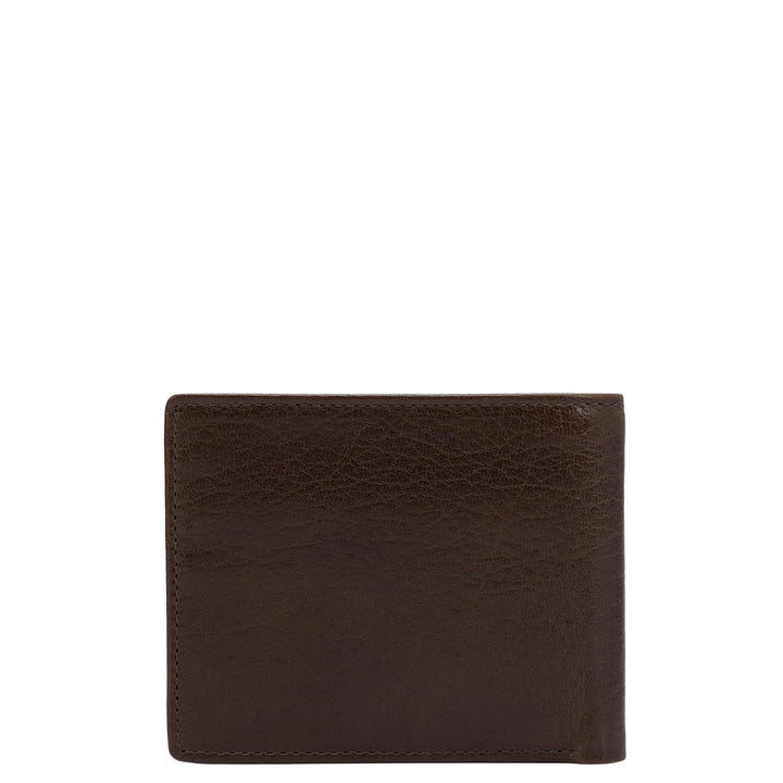 Brown Bifold Leather Mens Wallet